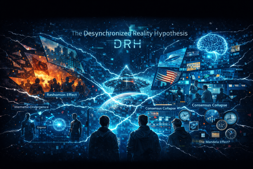 SimChaos - DESYNCHRONIZED REALITIES - Desynchronized Reality Hypotesis