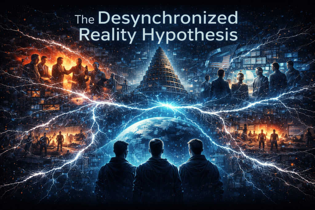 SimChaos - DESYNCHRONIZED REALITIES - Abstract